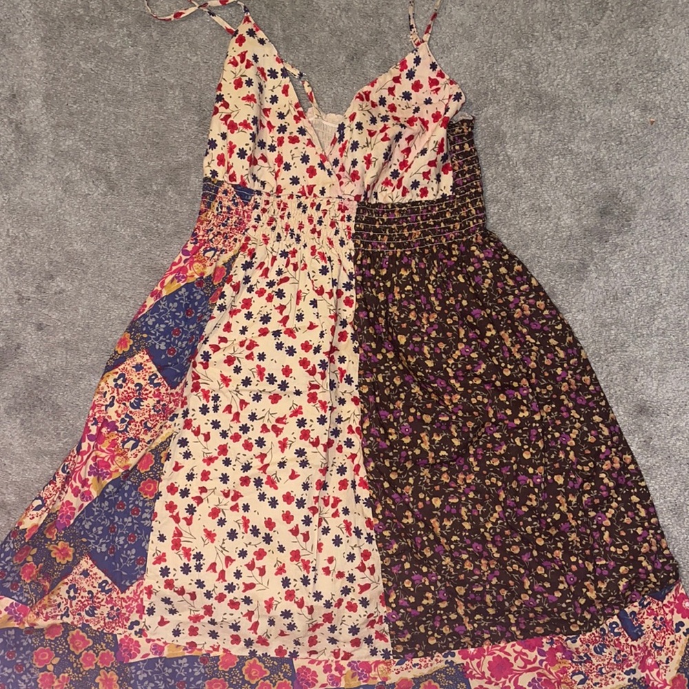 multi color dress